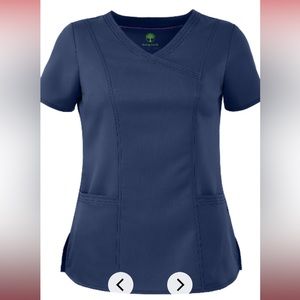 Healing Hands-Purple Label-2xl Navy scrub top